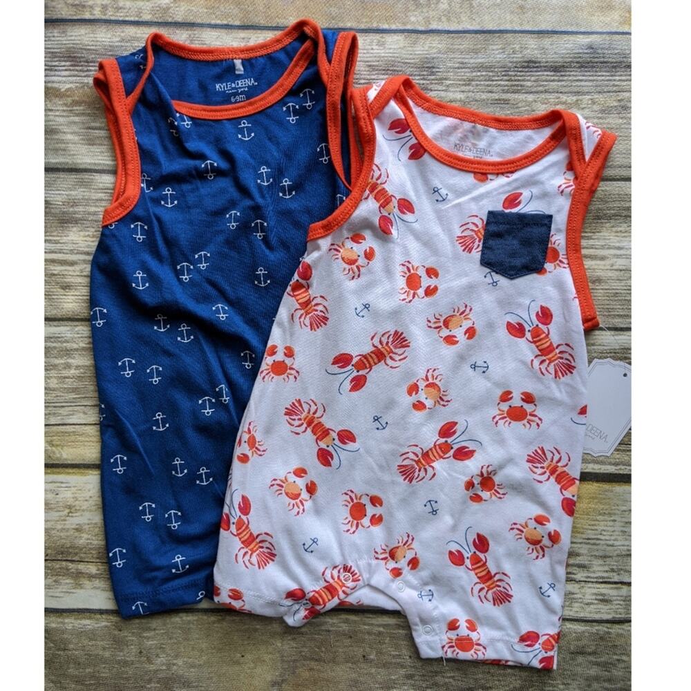 Kyle & Deena 2 piece onepiece set New 6-9M